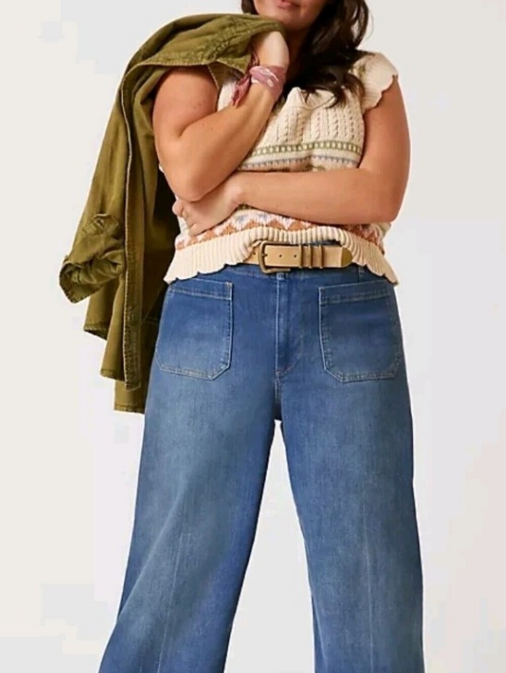 Pilcro The Skipper Jeans *22W *NWT